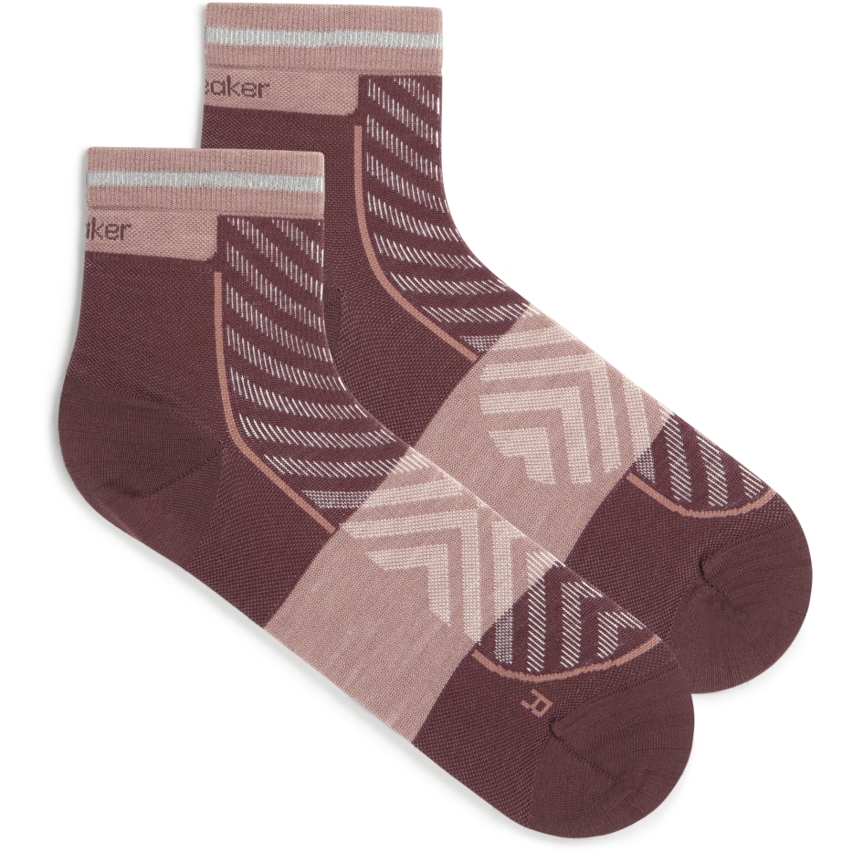 Icebreaker Merino Run+ Ultralight Mini Socks Women - Java/Summit