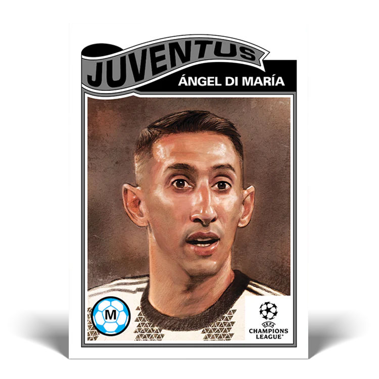 Topps UK - UCC Living Set Card #514 - Angel Di Maria