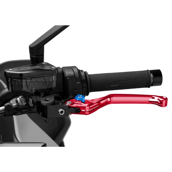 Puig 4.0 Fixed Clutch Lever Red Universal - BlueRef: PUI0946