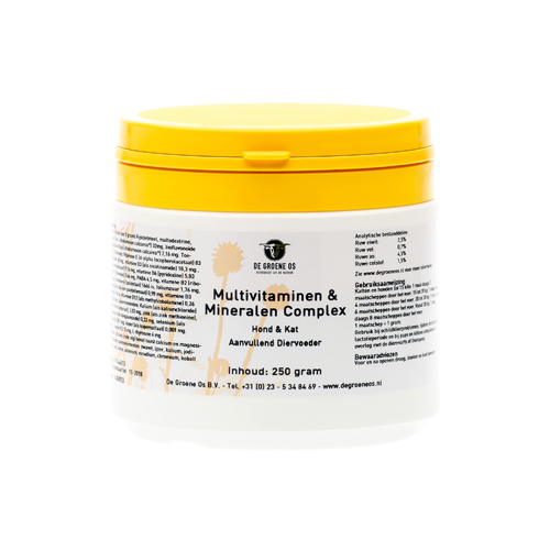 Groene Os Multivitamin and Mineral Complex for Cats & Dogs - 250g