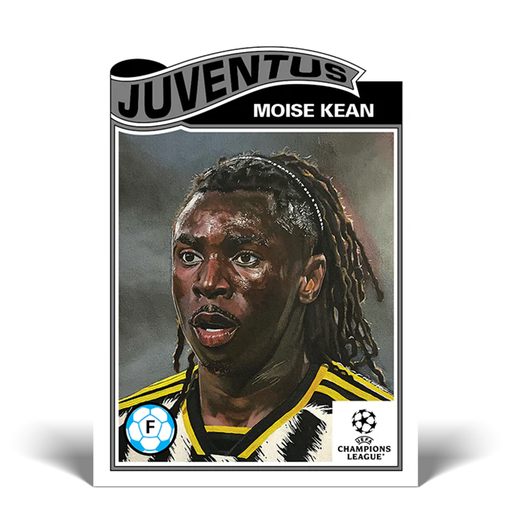 Topps UK - UCC Living Set Card #554 - Moise Kean