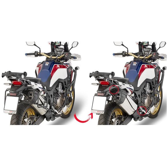 Givi case support for Monokey caseRef: PLR1144