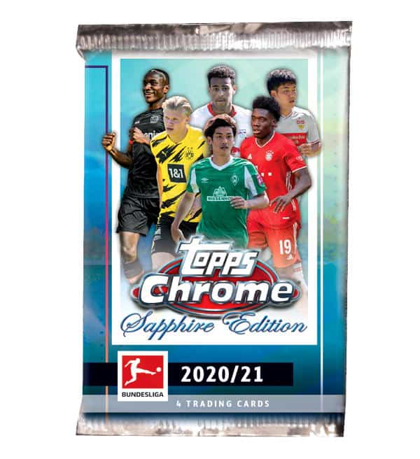 Topps Bundesliga CHROME Sapphire Edition 2020/21 - Hobby Box