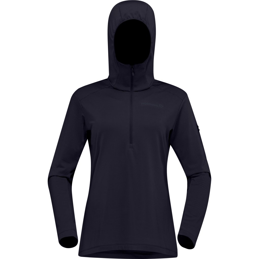 Norrona falketind warm1 Hood Pullover Women - Caviar Black