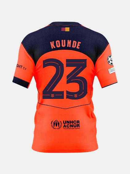 Kounde | Ucl Women'S Third Jersey 25/26 Fc Barcelona T90