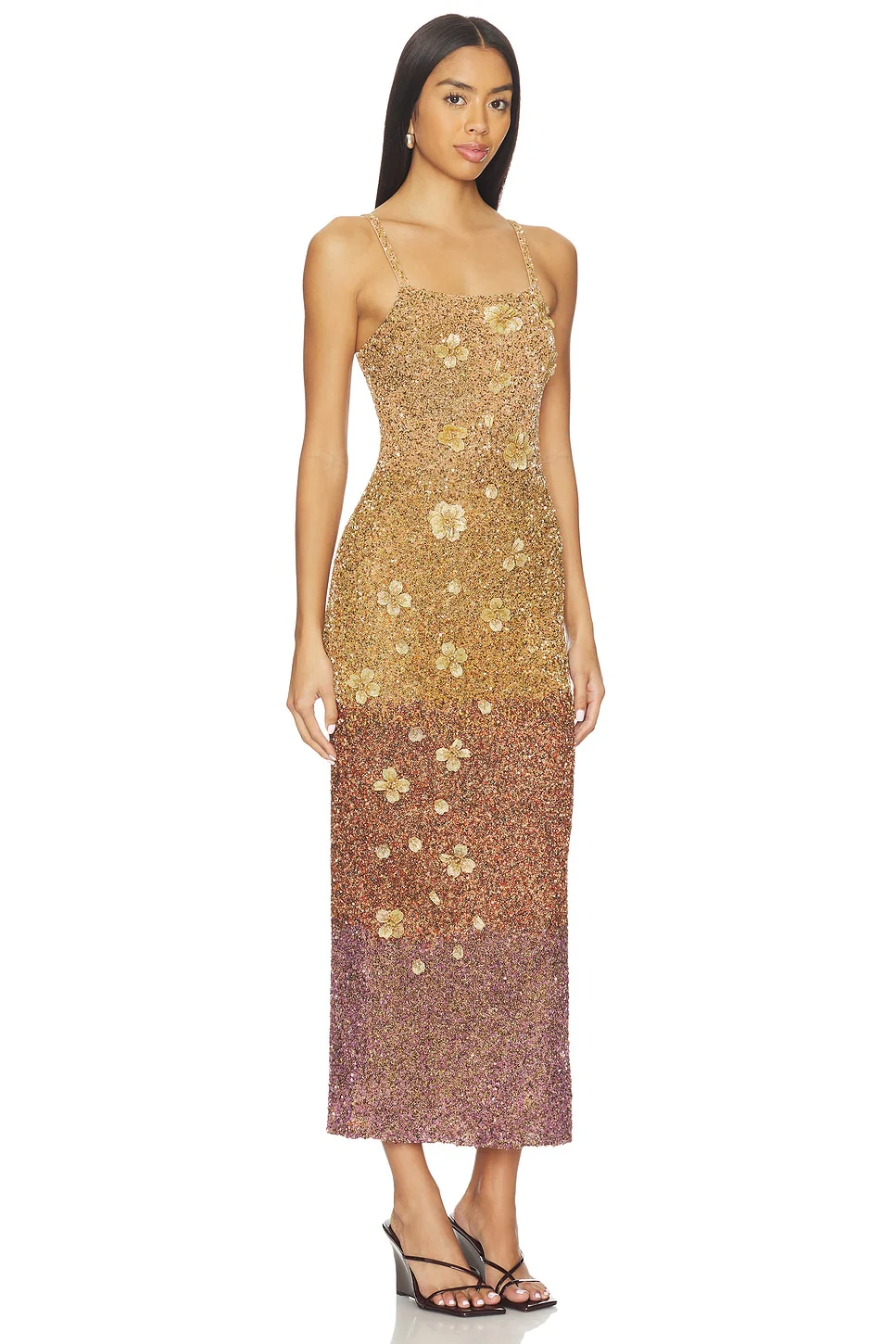 Alessia Sovereign Ombre Midi Dress