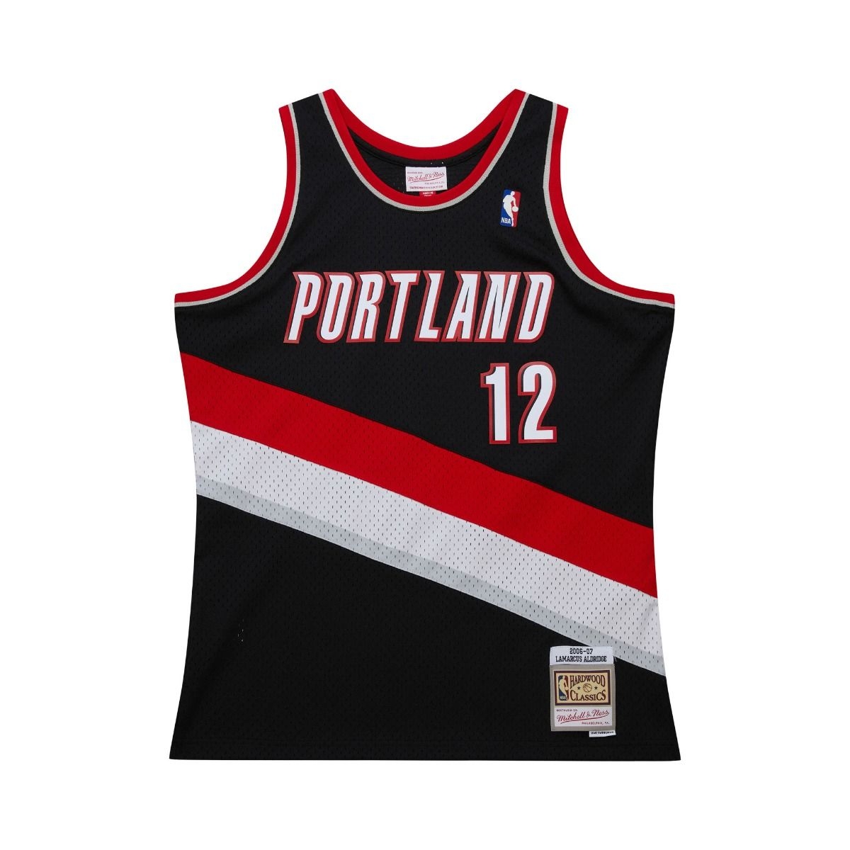 Lamarcus Aldridge #12 Portland Trail Blazers 2006-07 Mitchell & Ness Swingman NBA Jersey Black