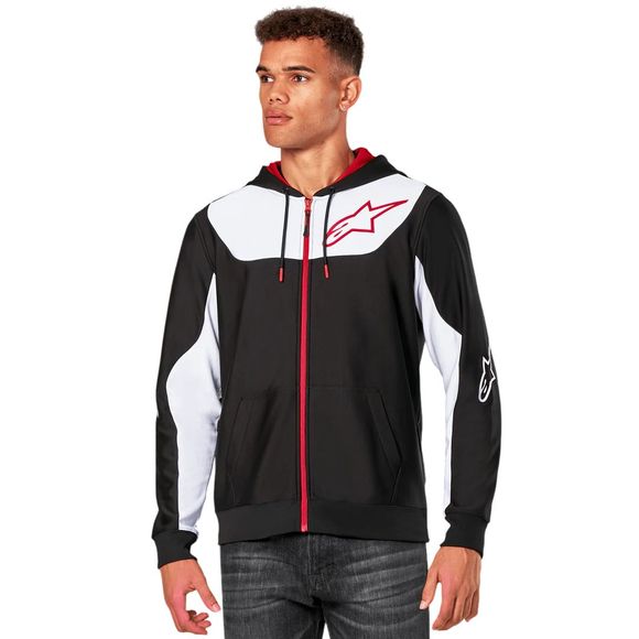Sweat Alpinestars SESSION V3 HOOD - Noir / RougeRef : AP3880