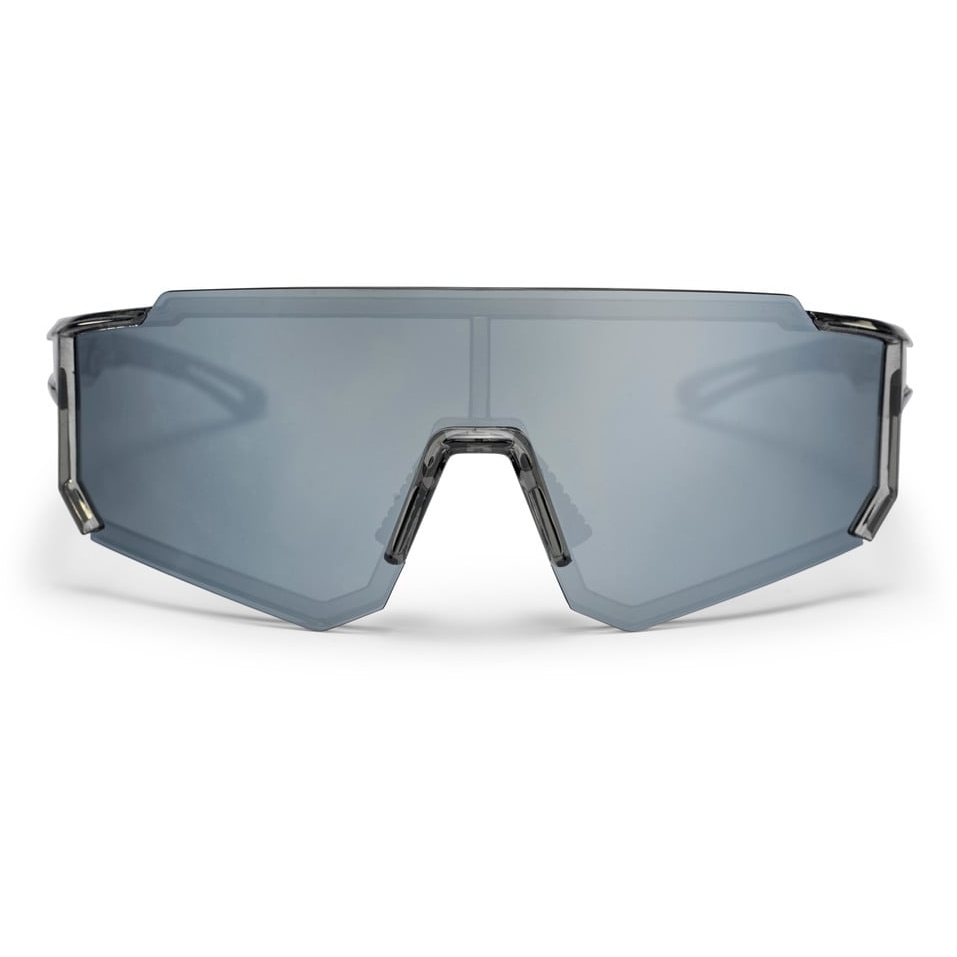 CHPO Siri Sunglasses - Transparent Grey / Silver Mirror