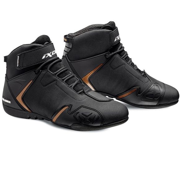 Motorcycle Sneakers Ixon Gambler Waterproof Lady - Black / YellowRef: IX1451