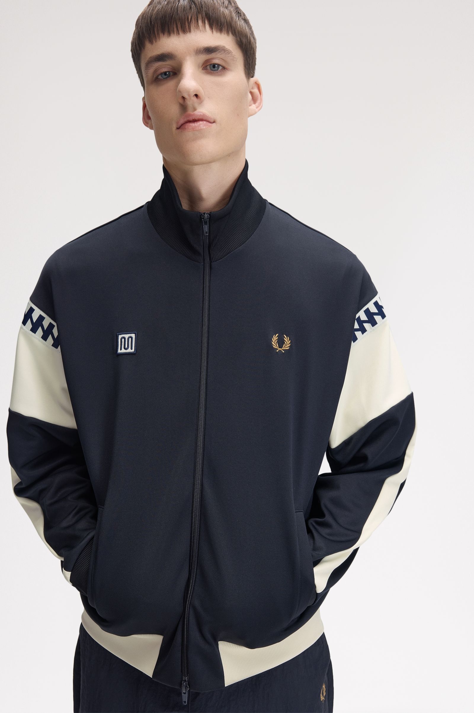 Cut And Sew Track Jacket