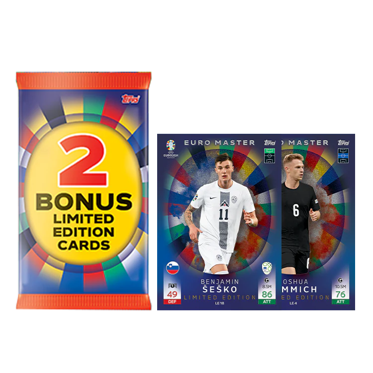Official EURO 2024 Match Attax - Eco Mega Multipack (Reduced Packaging Version)