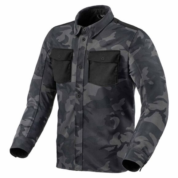 Motorcycle jacket Rev it Tracer Air 2 - Gray / BlackRef: RI1305