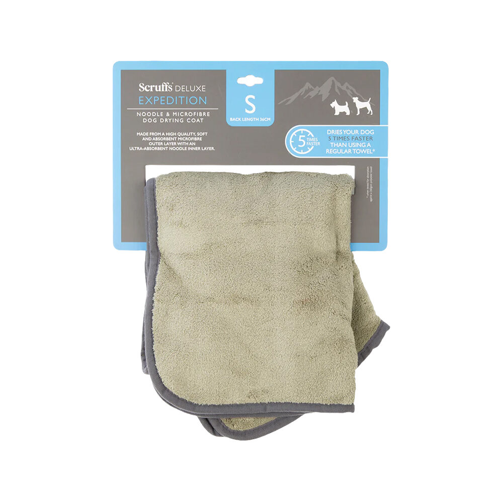 Scruffs Expedition Deluxe Noodle Drying Coat - Grey - S