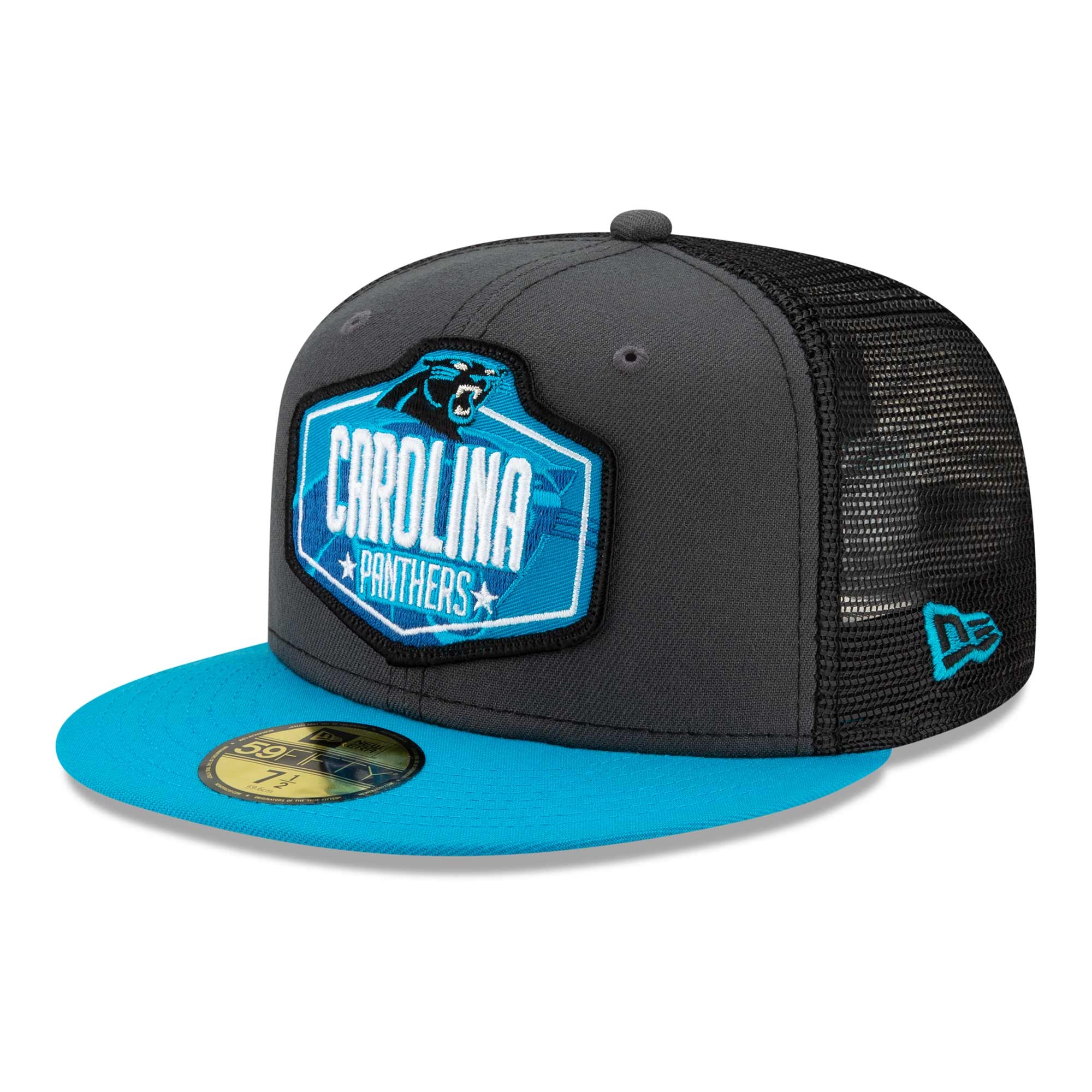 Carolina Panthers Official 2021 NFL Draft New Era 59FIFTY Fitted Cap