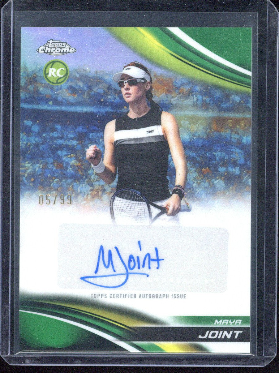 2025 Topps Chrome Maya Joint Autograph