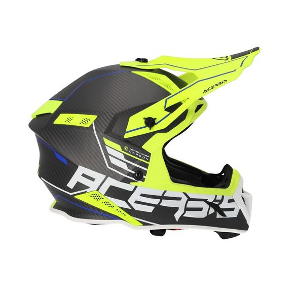 Casque cross Acerbis STEEL CARBON ECE 2206 2023 - Noir / JauneRef : AE3609