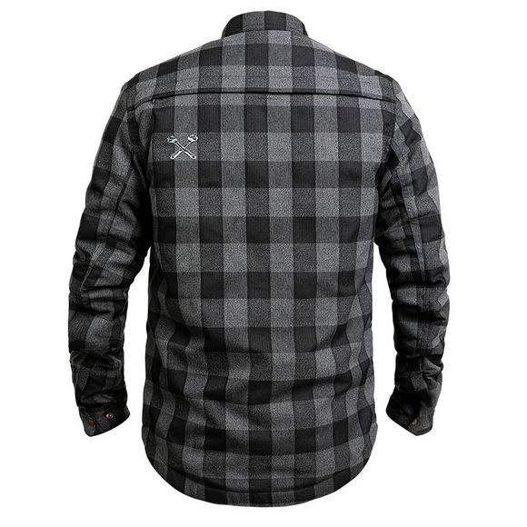 Motorcycle Overshirt John Doe MOTOSHIRT - Gray / BlackRef: JDE0004