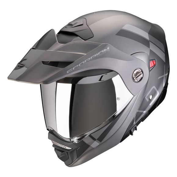 Casque modulable Scorpion Exo ADX-2 - GALANE - Noir / GrisRef : SC1027