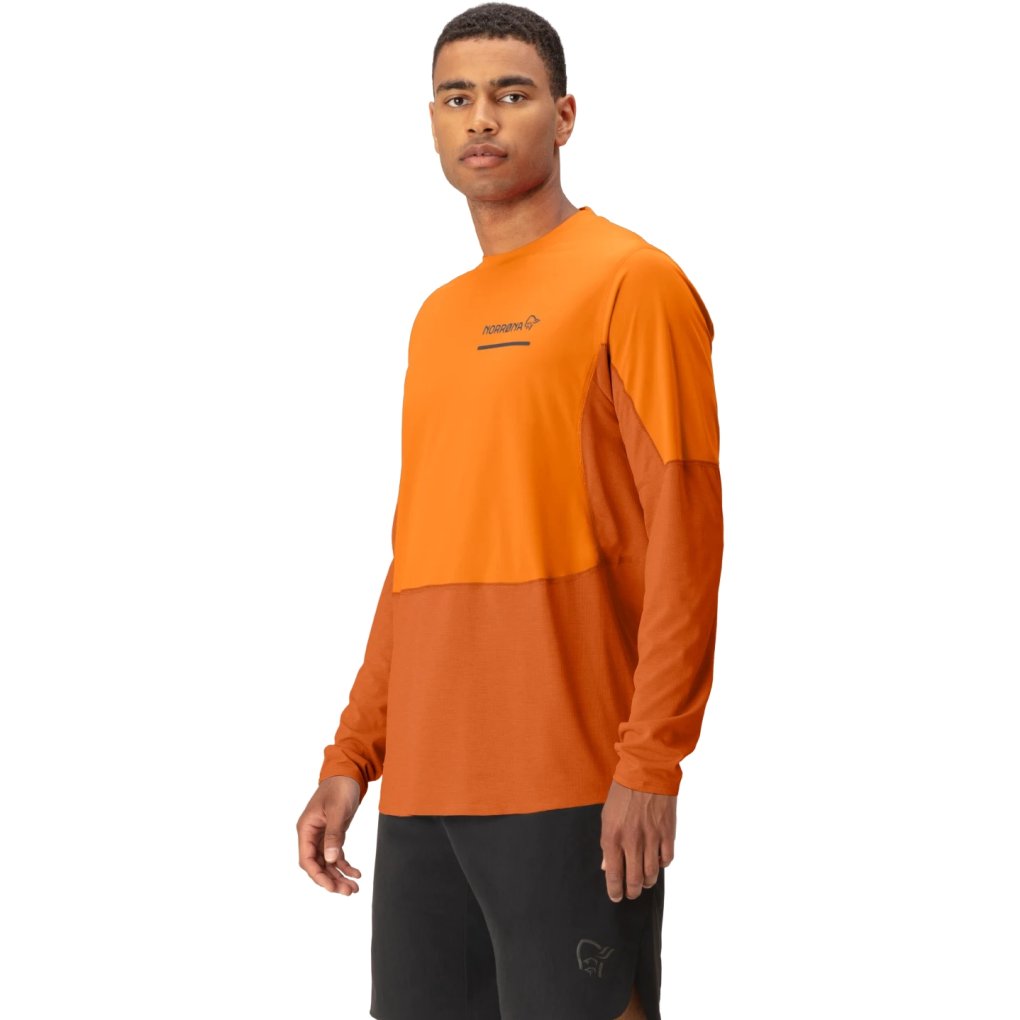 Norrona senja equaliser lightweight Long sleeve Shirt Men - Exuberance