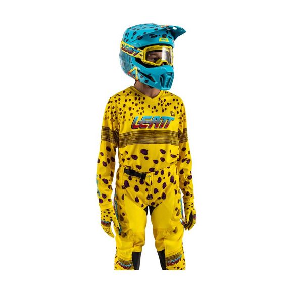 Leatt 3.5 RIDE JUNIOR JERSEY+PANTS KIT 2025 cross outfit - YellowRef: LB0978