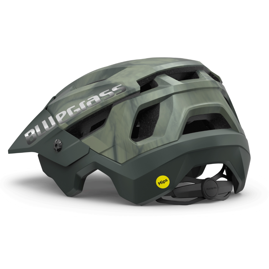 Bluegrass Rogue Core MIPS Helmet - green tie-dye matt
