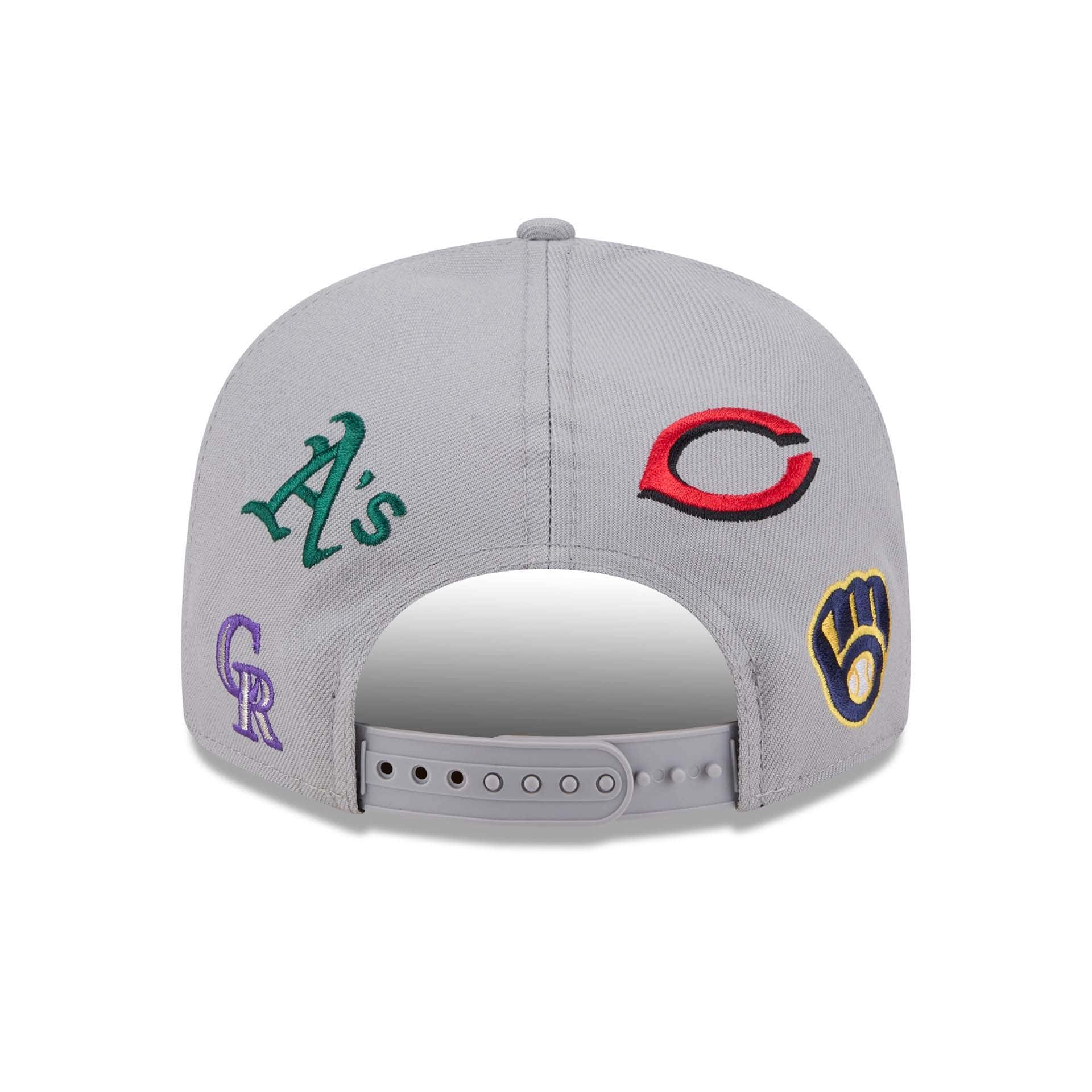 Cactus League Logos MLB Spring Training 9FIFTY Snapback Cap Gray