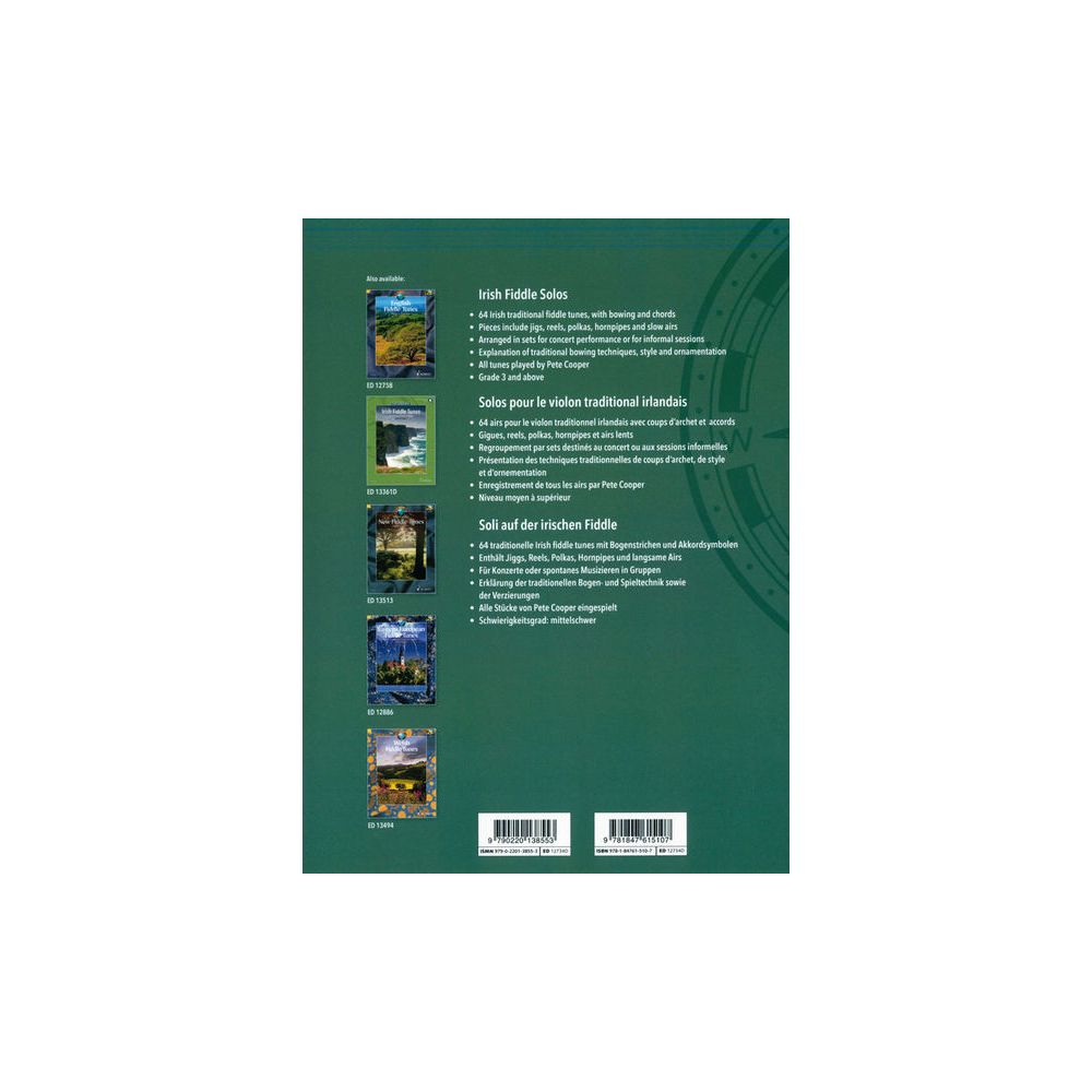 Schott Irish Fiddle Solos – Thomann Ireland