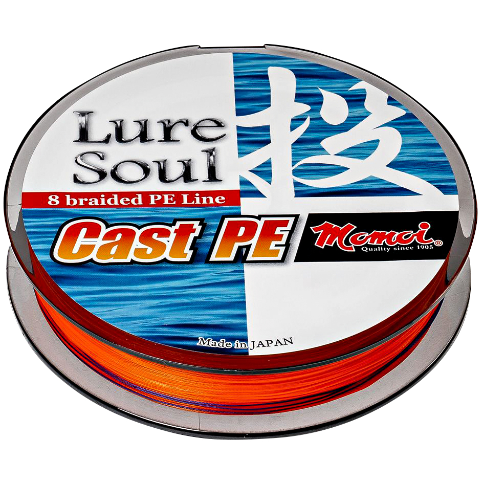 Zeck Momoi Lure Soul PE (Orange, 150 m)