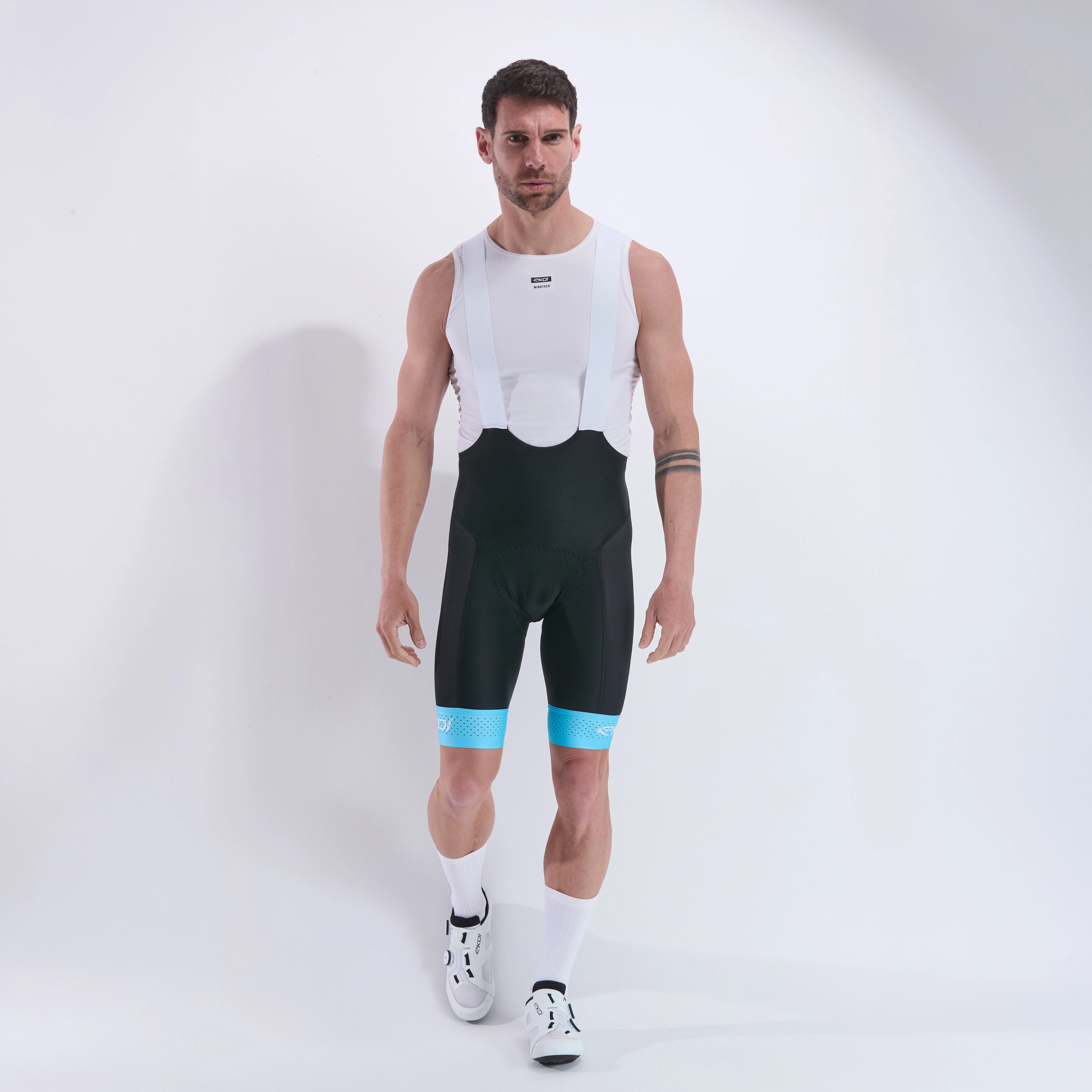 GEL MEMORY EVO Bib Shorts EKOI Perf Turquoise