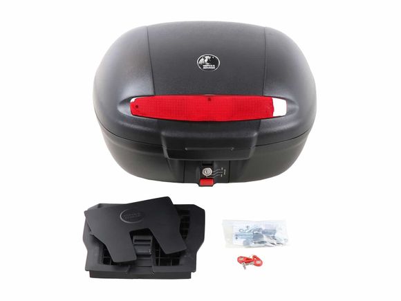 Top case Hepco & Becker Journey 50 avec support - noir UniverselRef : HBE05427A / 610087 00 01