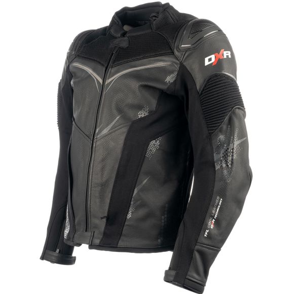 Motorcycle Jacket DXR LUXON TFL - BlackRef: DXR0885