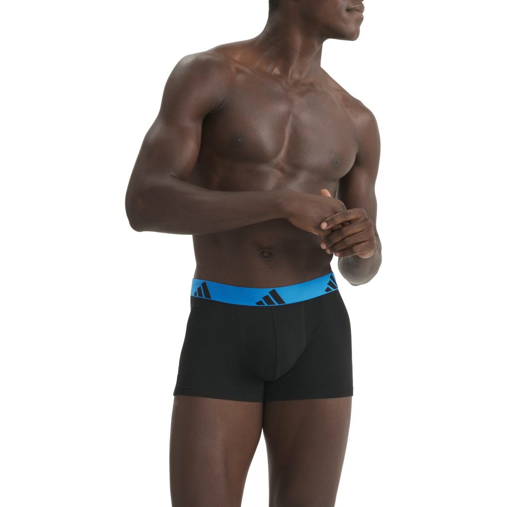 adidas Sports Underwear Active Flex Cotton Trunk Men - 3 Pack - 918 assorted