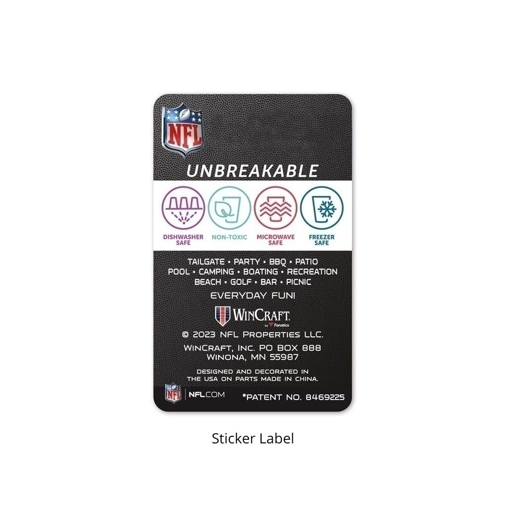 San Francisco 49ers Icicle Silicone NFL Pint Glass
