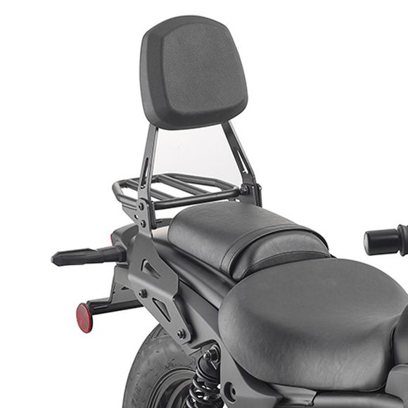 Givi Black sissy bar with package holder - BlackRef: Gi2286 / Ts4134C