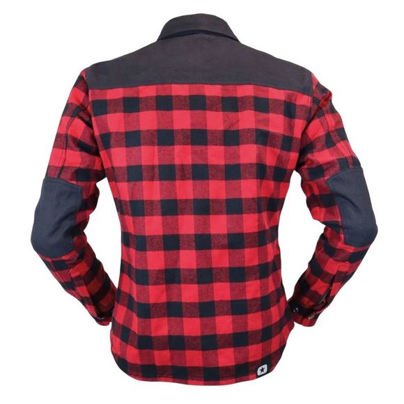 Surchemise Moto Harisson RANGER LADY - Noir / RougeRef : HN0173