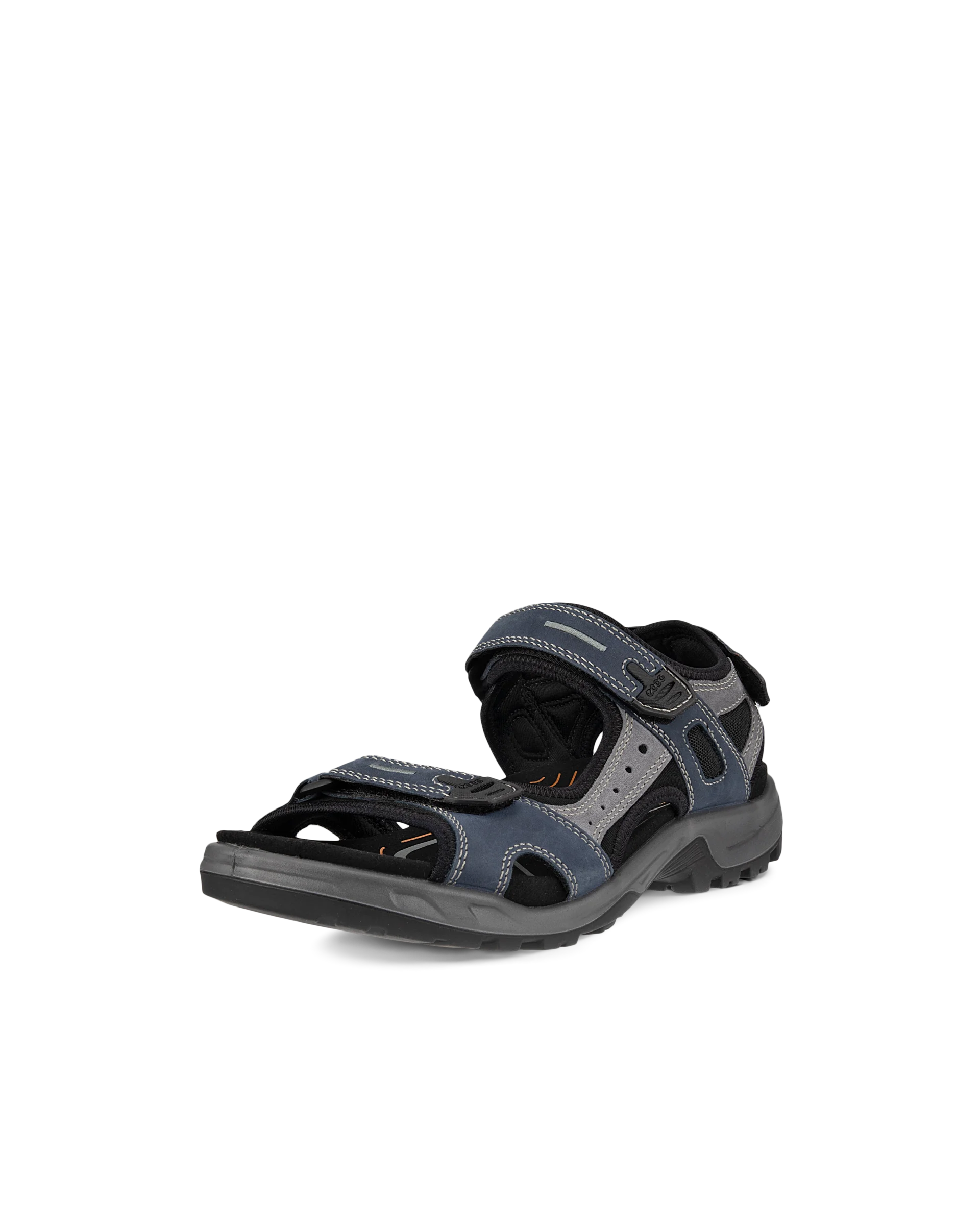 ECCO OFFROAD Herren Trekkingsandale aus Nubukleder Grau