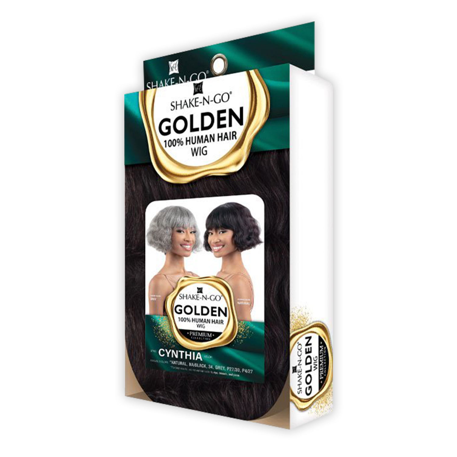 Shake-N-Go Human Hair Wig Golden Cynthia