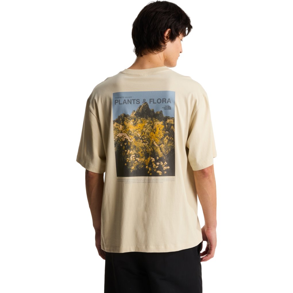 The North Face Plant & Flora Oversized Graphic T-Shirt Men - Desert Stone