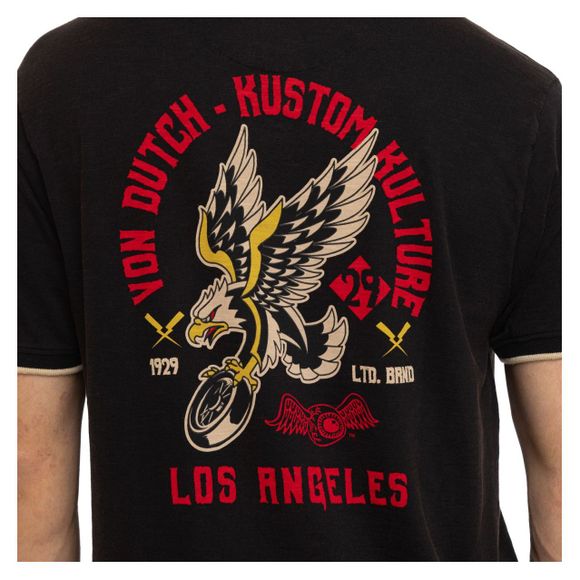 Von Dutch Los Polo Shirt - BlackRef: VDH0455
