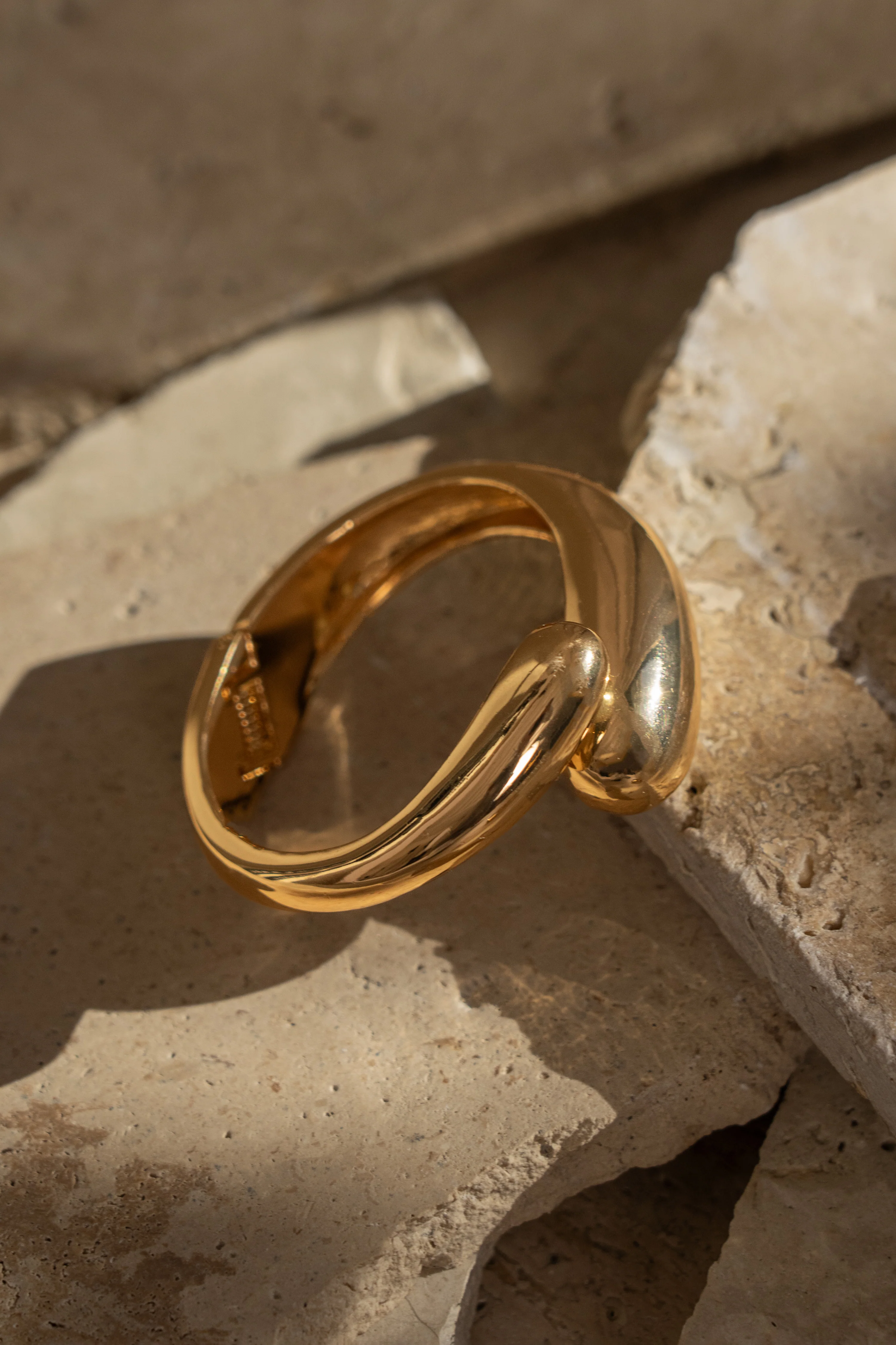 Gold Lori Hinge Bracelet