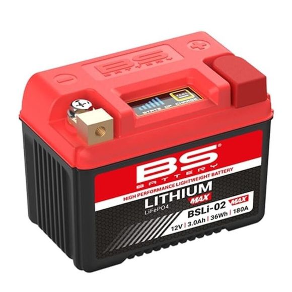 Batterie BS Battery Lithium BSLi-02 MAXRef : BSB0014 / 1126868