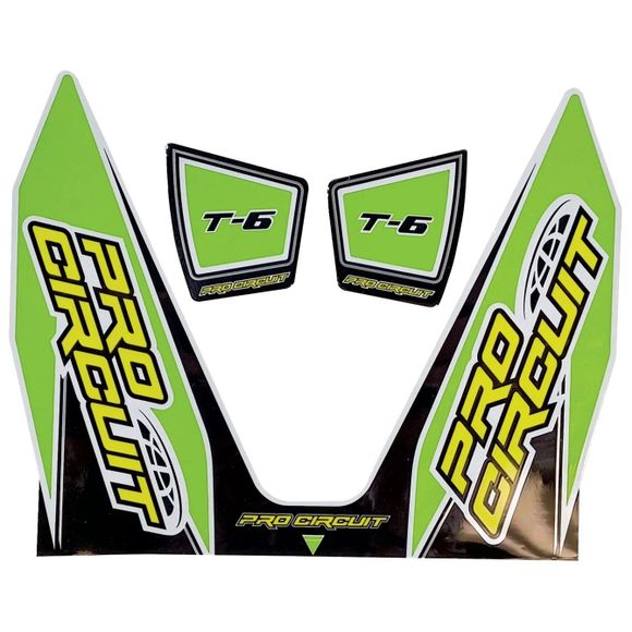 Universal T6 Pro Circuit Stickers - GreenRef: PC0092 / 18602269