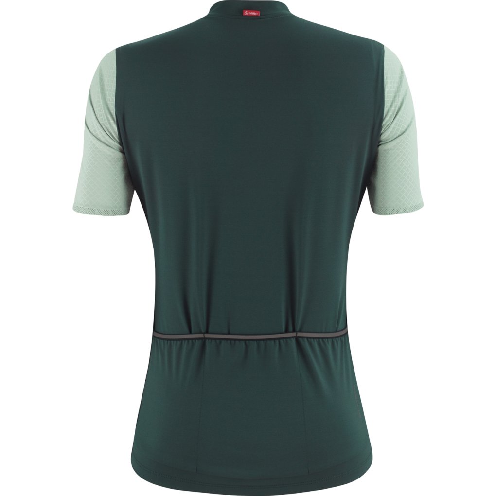 Löffler Skys Clear Mid Full Zip Bike Jersey Women - forest 365