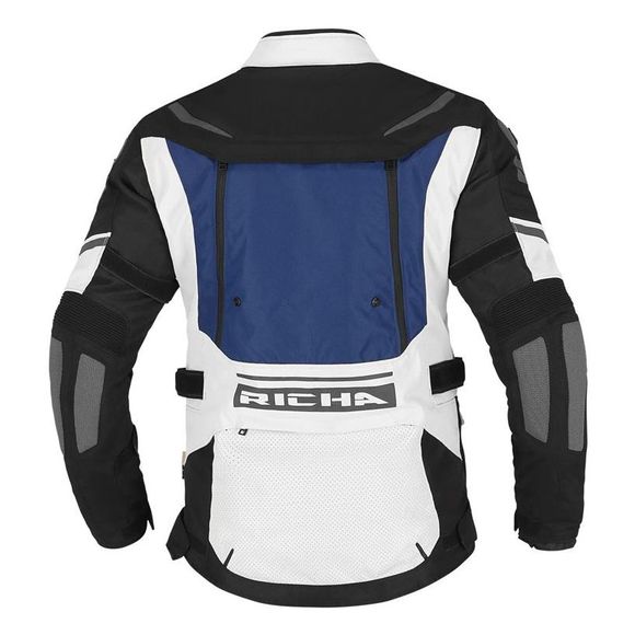 Motorcycle Jacket Richa Infinity 2 Adventure - Gray / BlueRef: RC0954
