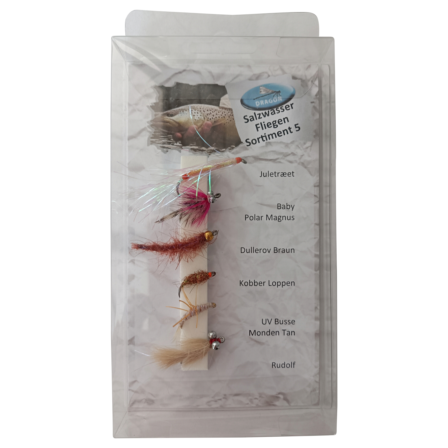 Dragon Saltwater fly range (version 5)