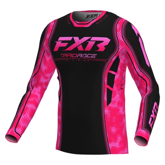 FXR REVO VELOCITY RAZZLE 2026 cross jersey - Black / PinkRef: FXR1681