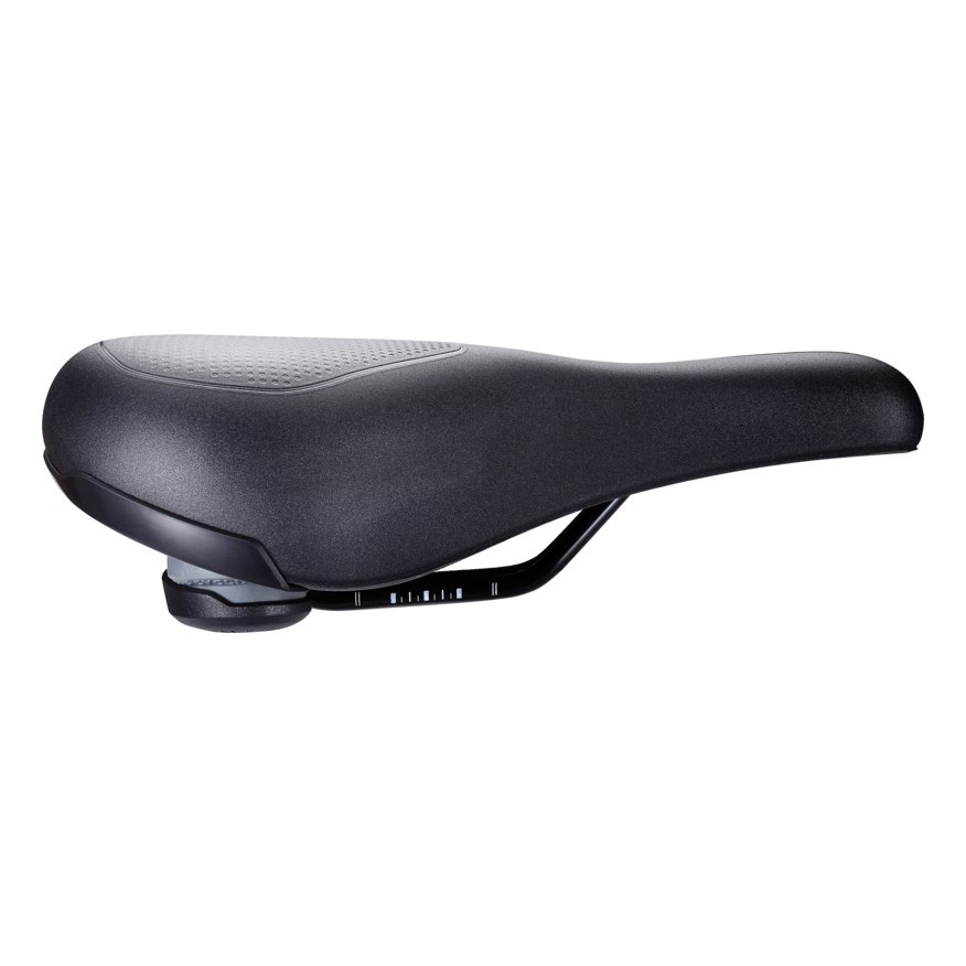 BBB Cycling ComfortPlus Relaxed BSD-102 Saddle - black