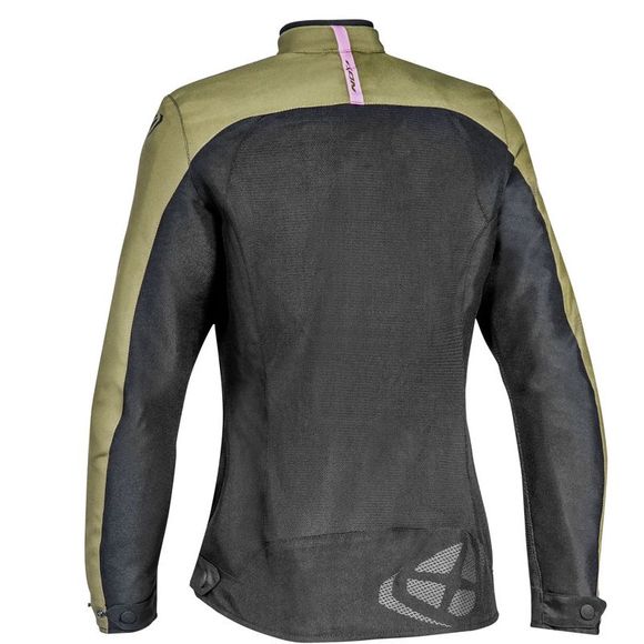 Ixon Orion Lady Motorcycle Jacket - Black / GreenRef: IX1279