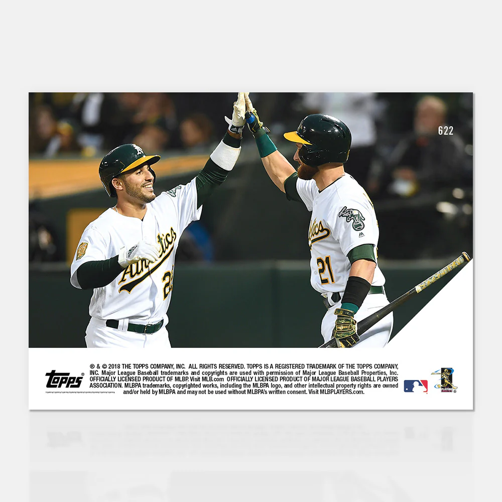Ramon Laureano - 08/20/2018 TOPPS NOW® Card 622 - Print Run: 512